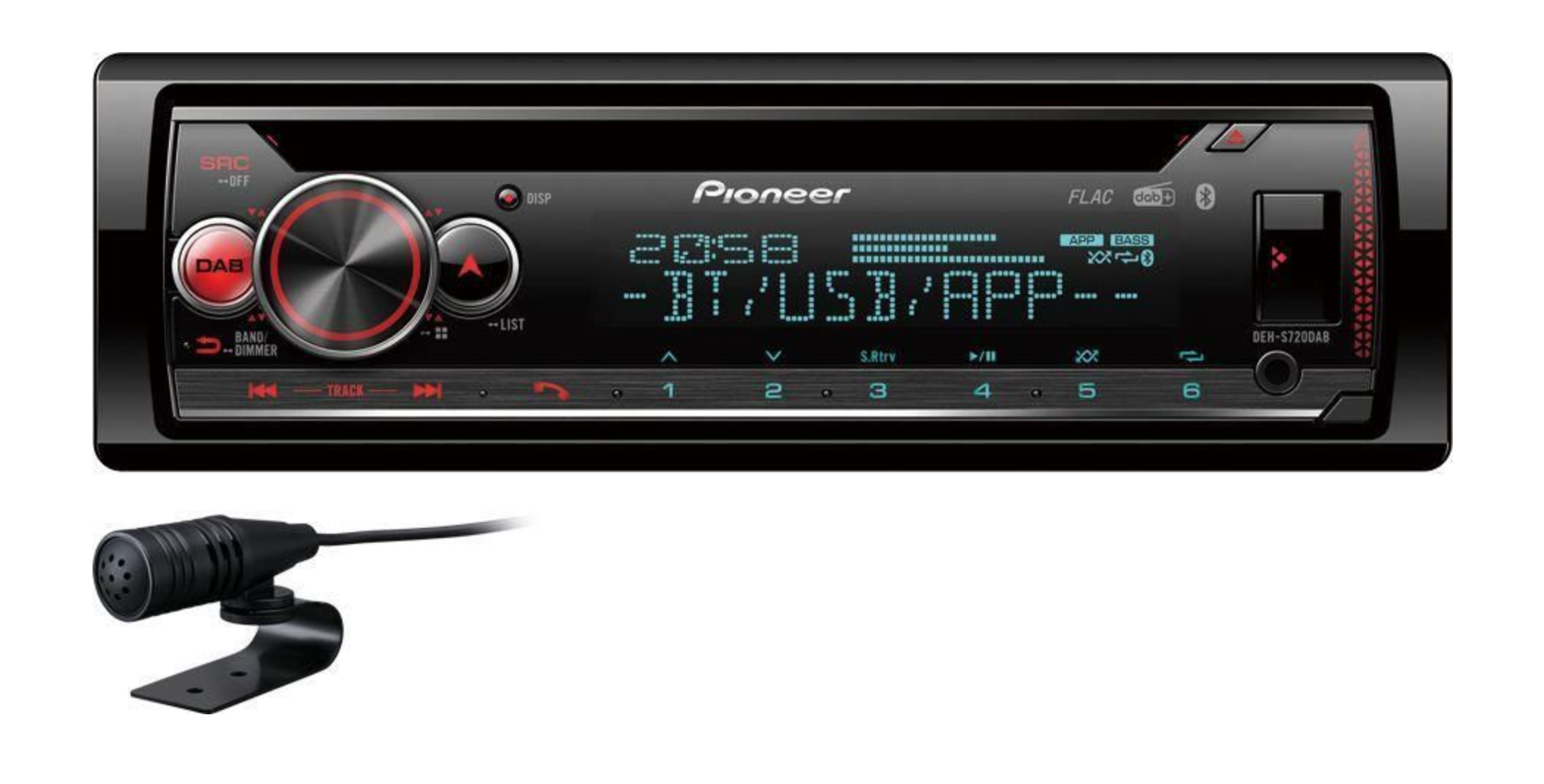 Avtoradio Pioneer DEH-S720DAB (z DAB/DAB+) - AKCIJA